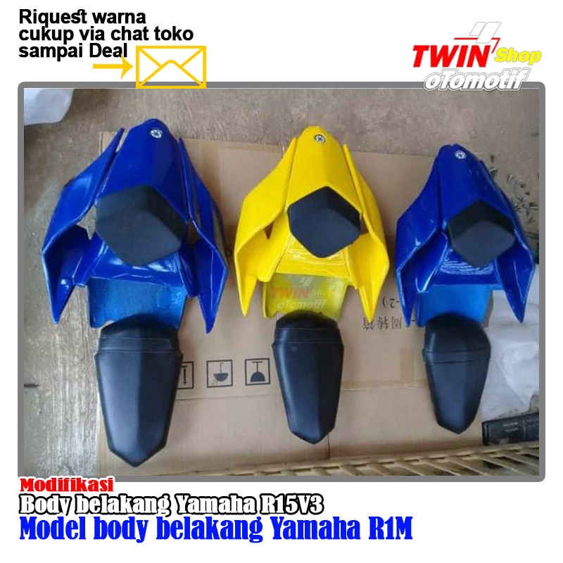Body belakang r15v3 model R1M, Body Belakang YamahaR15V3 model yamaha R1M