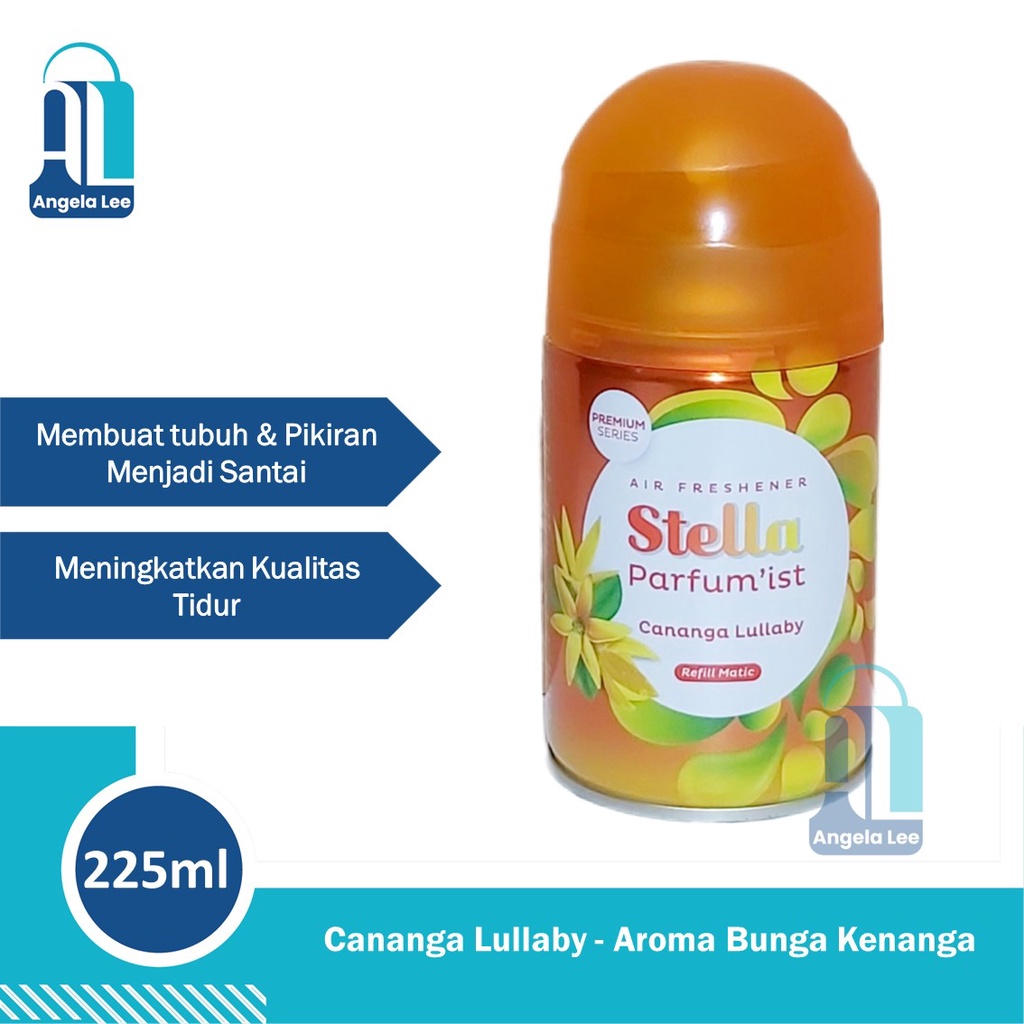 Stella Matic REFILL Pengharum Ruangan Otomatis Aromatherapy Cananga Verbena 225ml