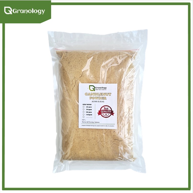 Kemiri Bubuk / Candlenut Powder (1 kilogram) by Granology