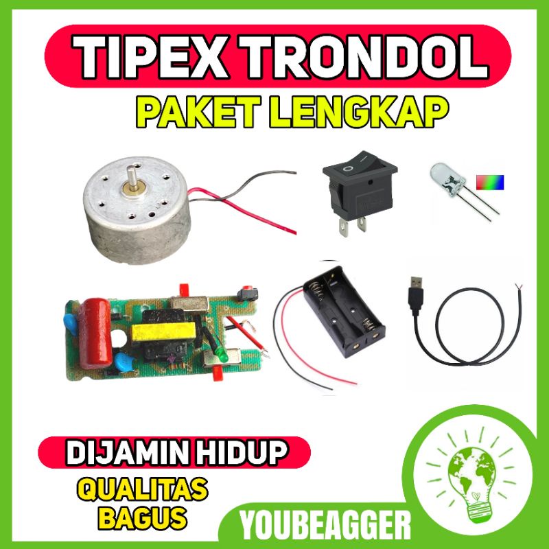 Tipe x trondol paket lengkap DIY