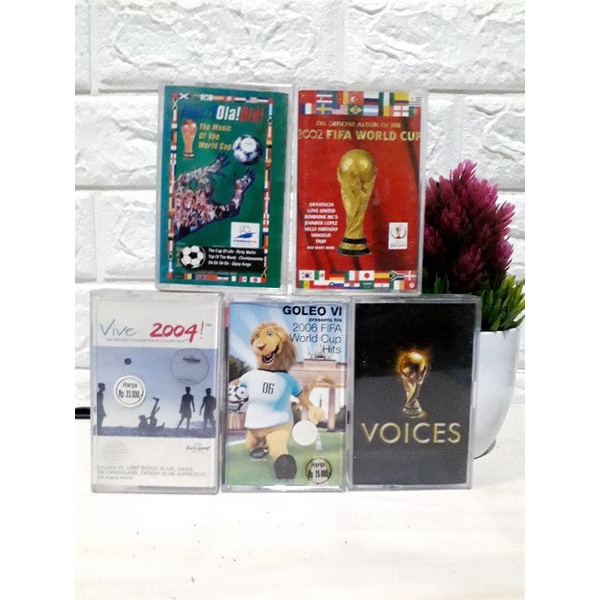 Kaset Ost World Cup and Euro 2004