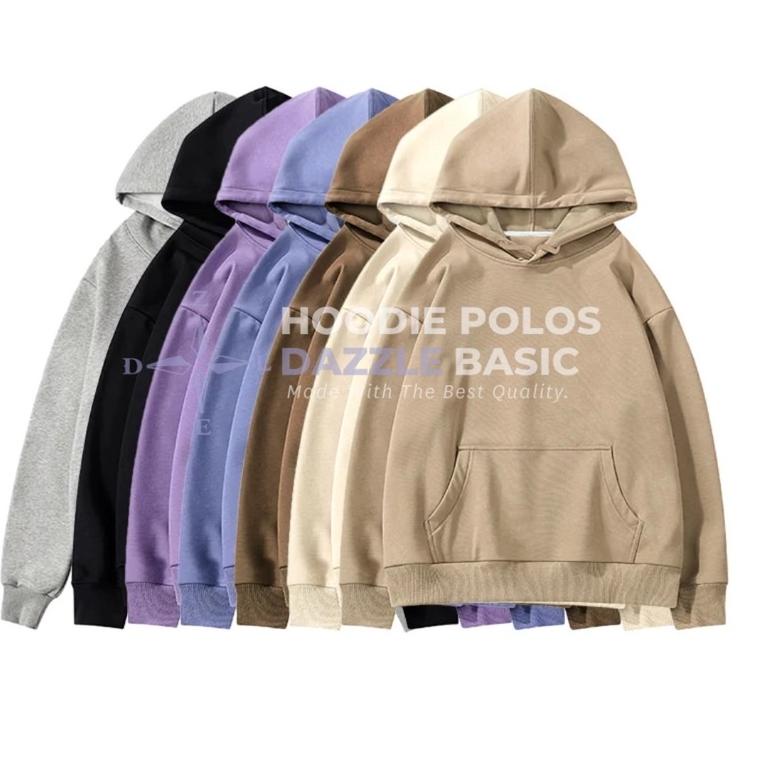 TERBAIK HOODIE JUMPER POLOS | FLEECE TEBAL.