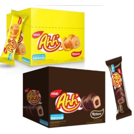 

Richeese Nabati AHH Keju dan Coklat Netto 5Gr