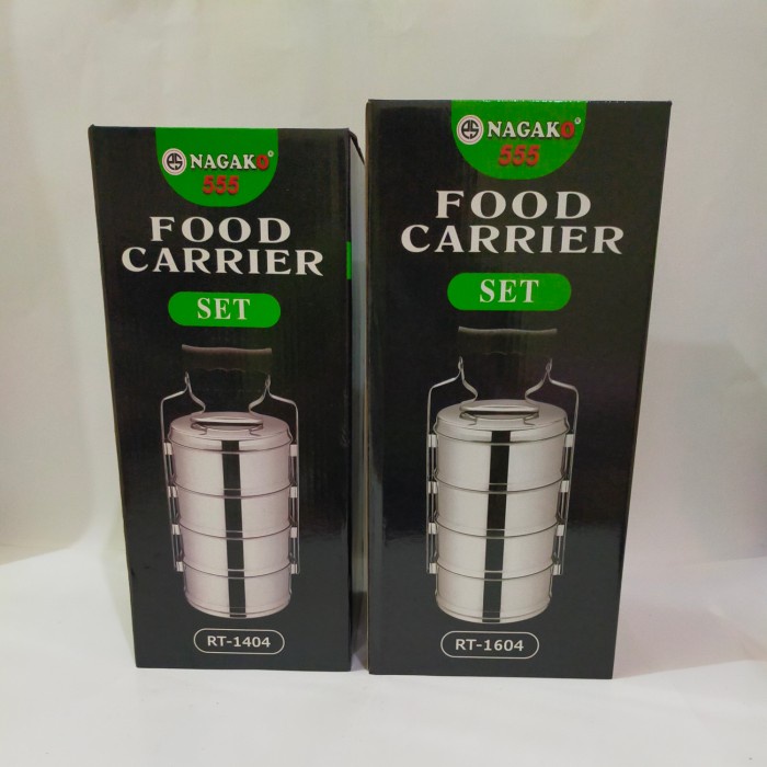 Terlaris Rantang Susun Stainless 4 Susun