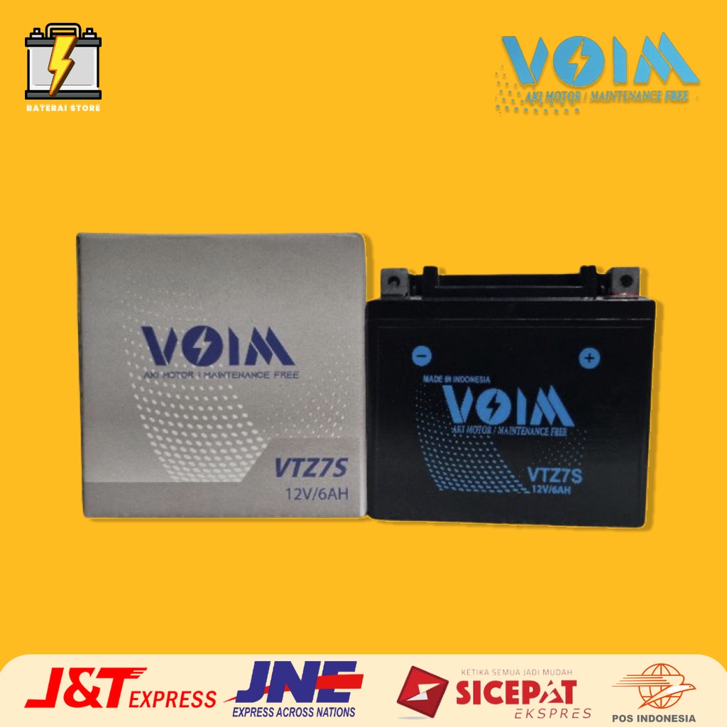 AKI  MOTOR NMAX,AEROX Voim VTZ7S GTZ 7S AKI KERING