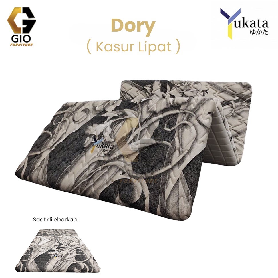 PROMO Yukata Heya Kasur Lipat Dory - Tinggi 10CM