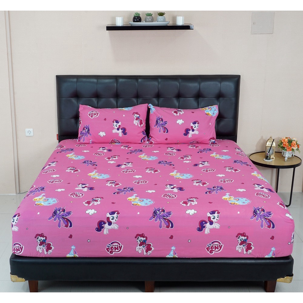 Idola Style Veronica Sprei 100 / 120 Micro Print Tinggi 30 cm MP-8161
