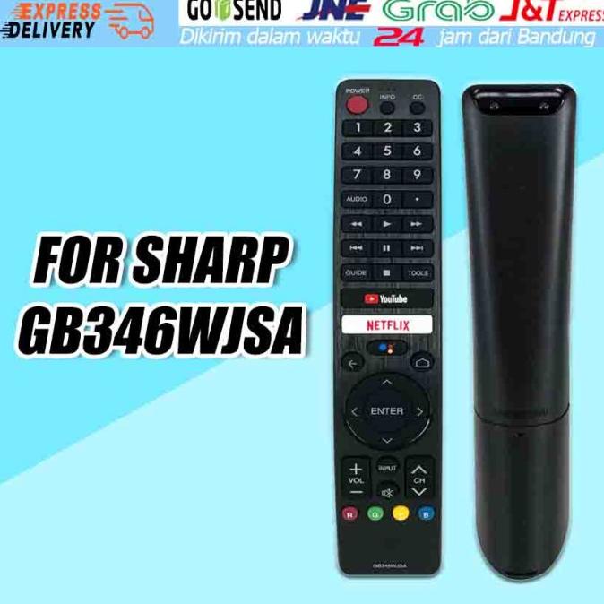 REMOT REMOTE SMART TV ANDROID SHARP ANDROID GB326WJSA