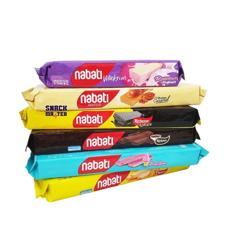 

roti ￼Nabati Wafer Premium Pack - Netto 110 gr