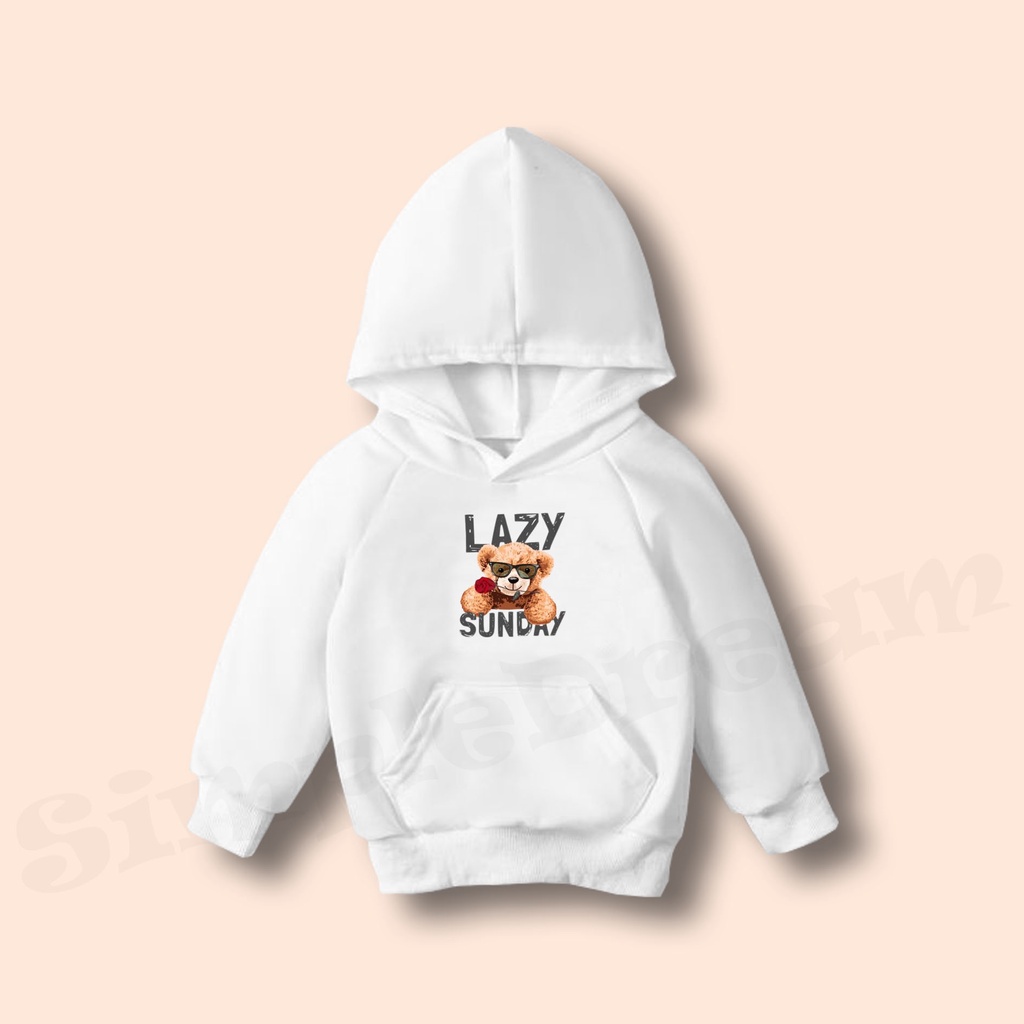 Hoodie Anak Sweater Anak Baby Bear 2-13 Tahun Anak