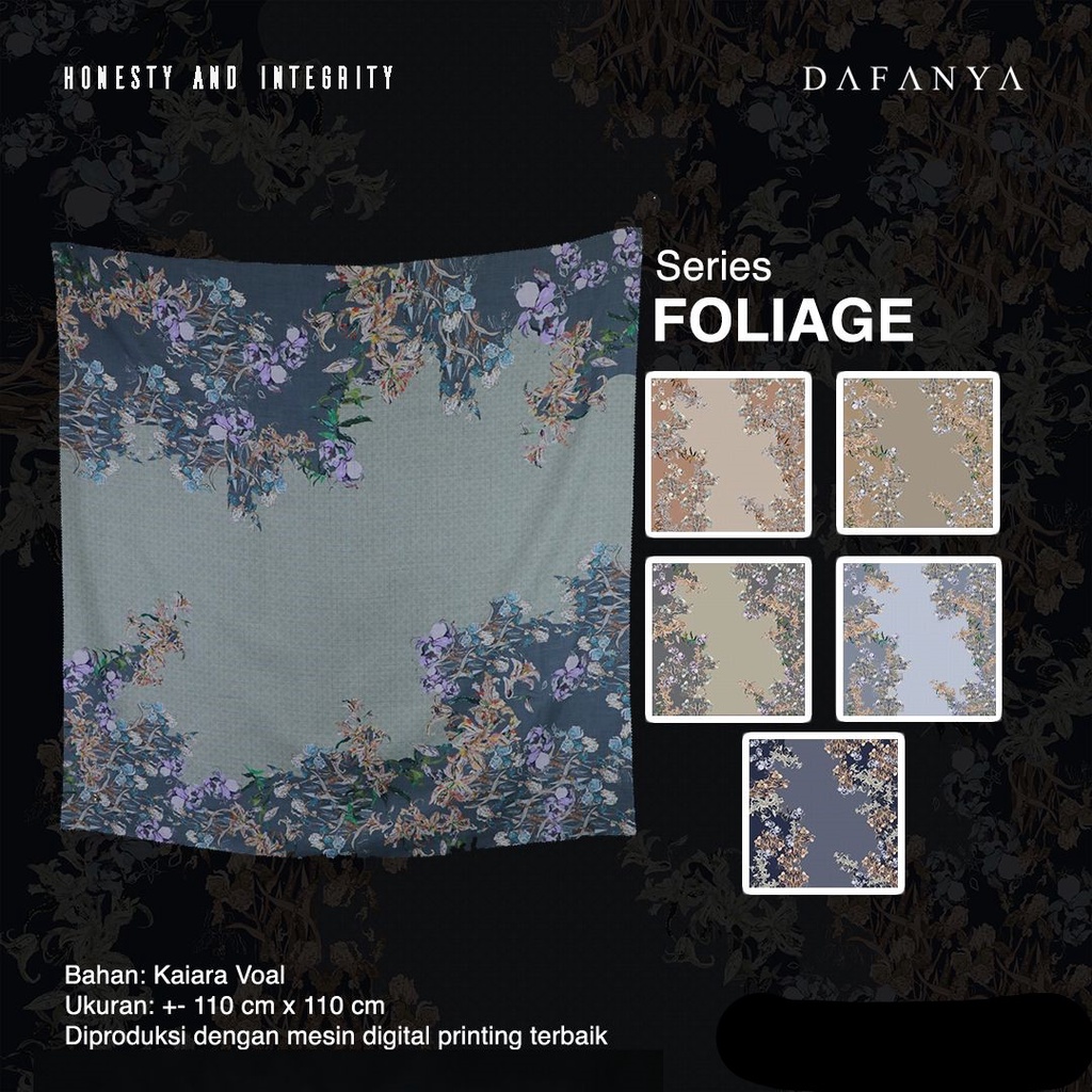 SEGI EMPAT MOTIF SERIES FOLIAGE EXLUSIVE | SEGI EMPAT PRINT