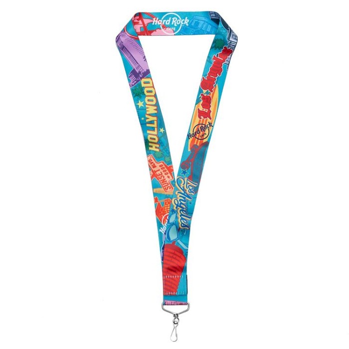 

Terlaris Lanyard City Art Hard Rock Cafe Los Angeles - Original Hardrock