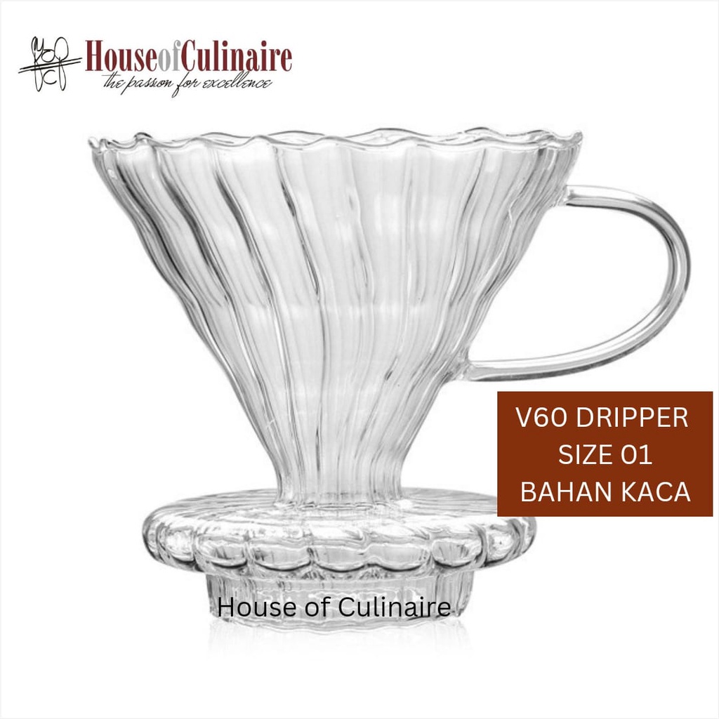 V60 Dripper Kopi Gelas Kaca 01