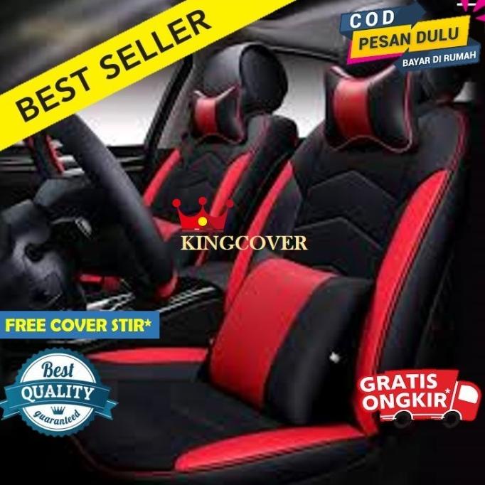 SARUNG JOK MOBIL AVANZA LAMA 2005-2010 KULIT SYNTETIC FULL 3 BARIS
