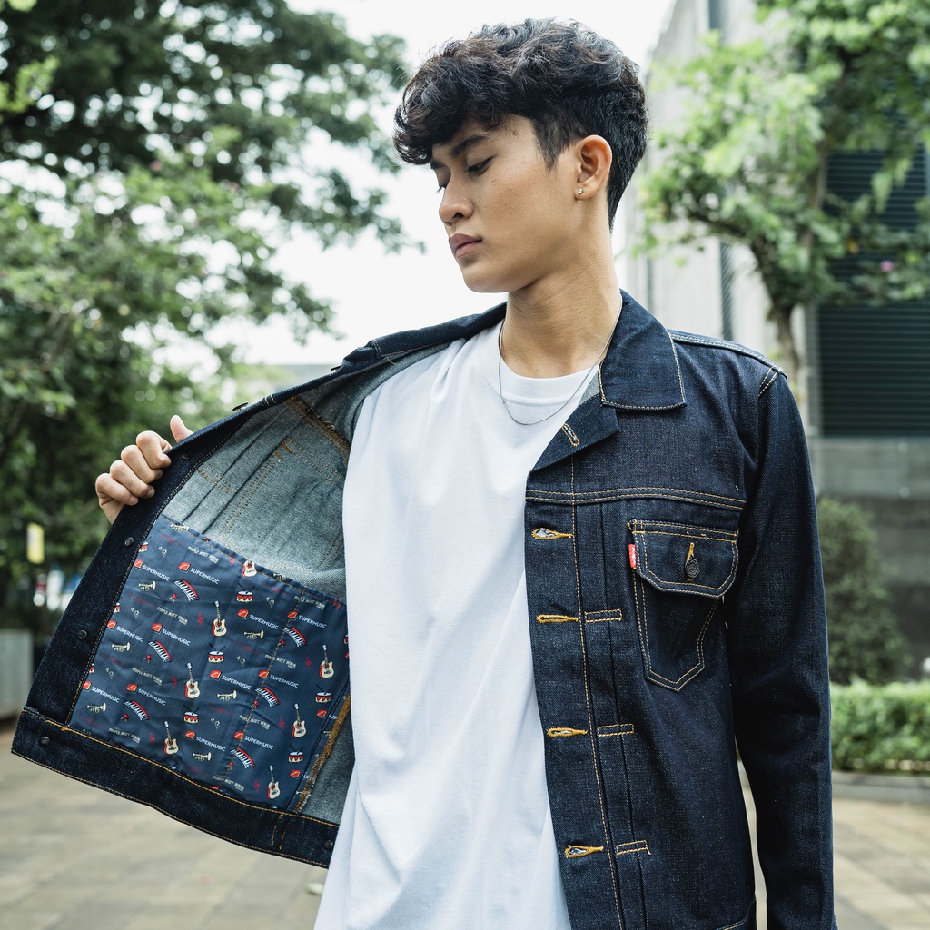 Jaket SuperMusic - SuperMusic X People Meet Denim