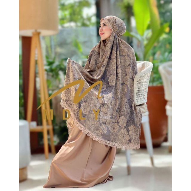 Mukena Hambra Prayer set by Mdly gold