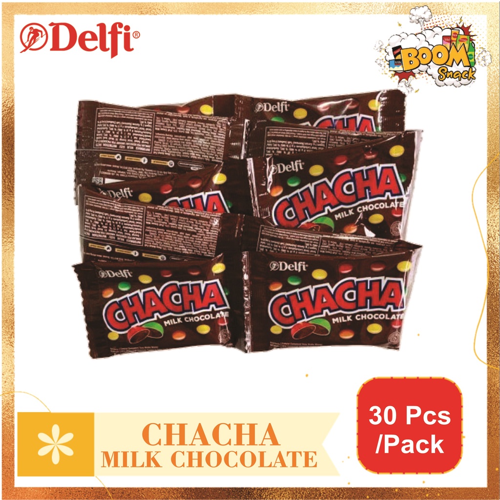 Chacha Permen Cokelat Kacang isi 30pcs