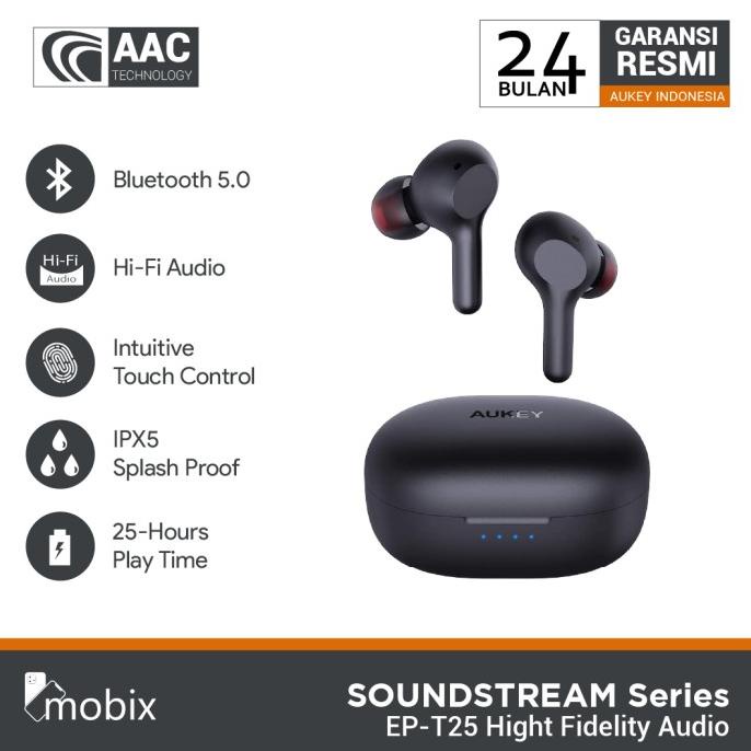 Headset / TWS Bluetooth Aukey EP-T25 High Fidelity Audio - 500538