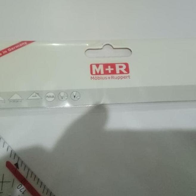 

Penggaris Segitiga Mor M+R (Mirip Rotring)