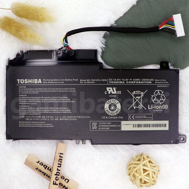 Baterai Toshiba Satellite L40-A L40D-A L45-A L40T-A L45D-A L45T-A PA5107