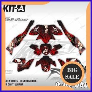 Decal New Vixion Lightning ANIME TOKISAKI KURUMI D-D2-040 1M4R23 suku cadang