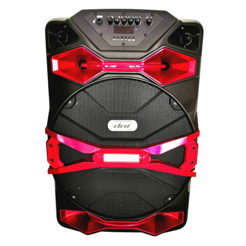 SPEAKER TROLLEY 15INCH DAT DT1518 DT 1518 PORTABLE SPEAKER