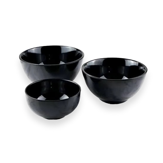 Golden Dragon Horeka Hitam Mangkok Sup 7" (W5907) SET 24 PCS