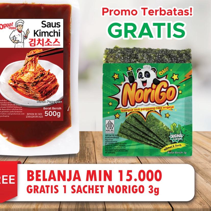 

❊ Saus Instan Saus Kimchi Korea 500g/ Sauce Kimchi Korea Saus Oppa!Oppa ♀