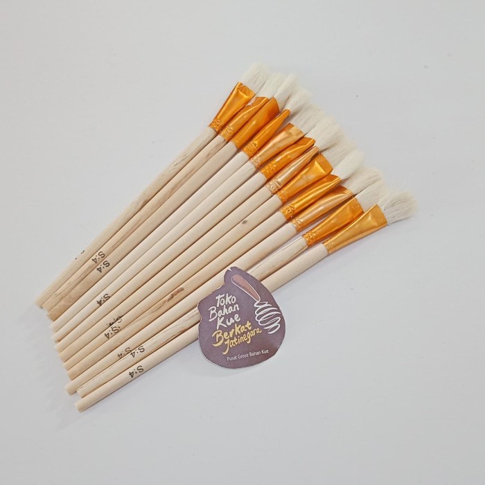 Terlaris Kuas Kue Kuas Kayu Nastar Set/Kuas Nastar Bagus/Kuas Kue/Ball