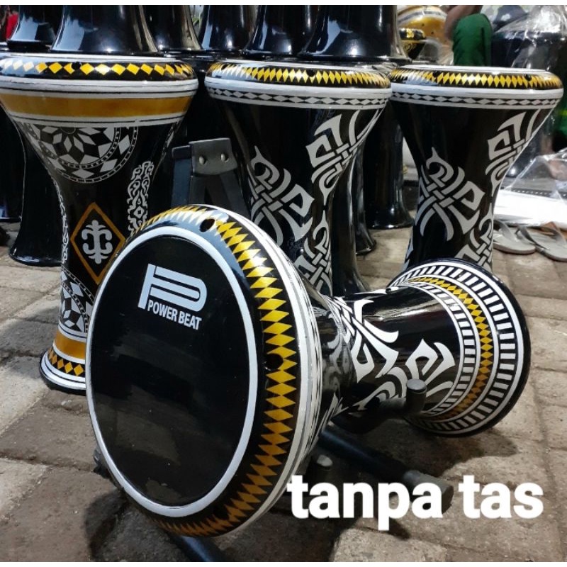 Darbuka motif 8in + tas ( TERMURAH)