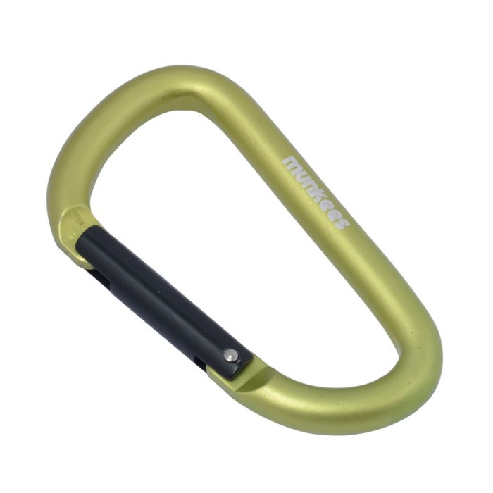 Carabiner Premium Munkees D Shape 8cm - 3208