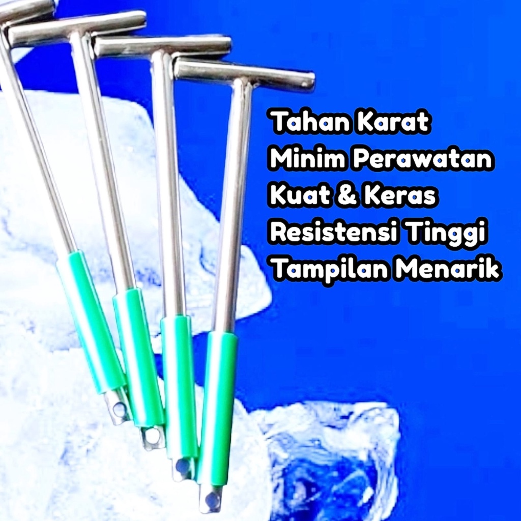 Palu Pemecah Es Batu Full Stainless Stell Food Grade Aman Dijadikan Alat Dapur