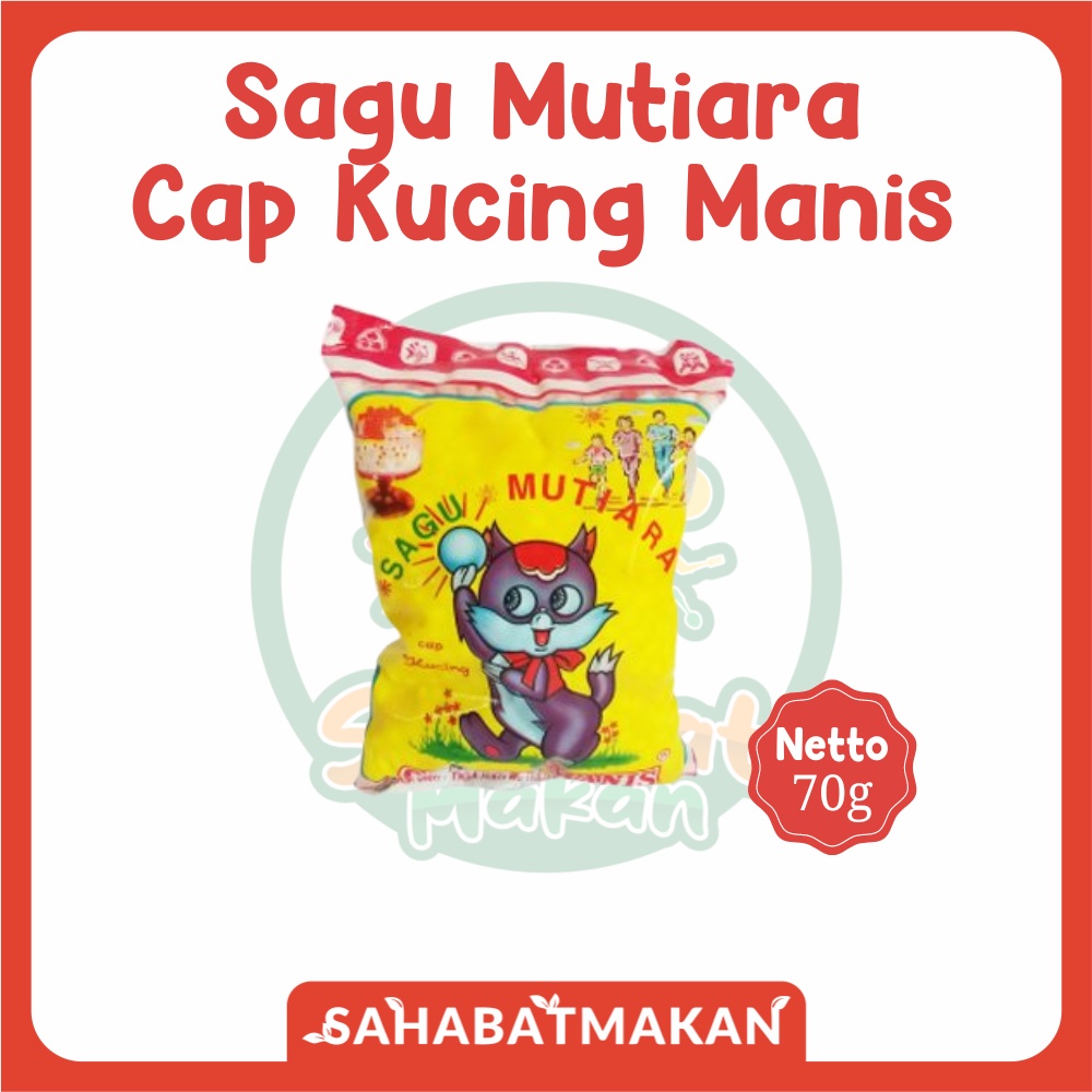 Sagu Mutiara Cap Kucing  — SahabatMakan