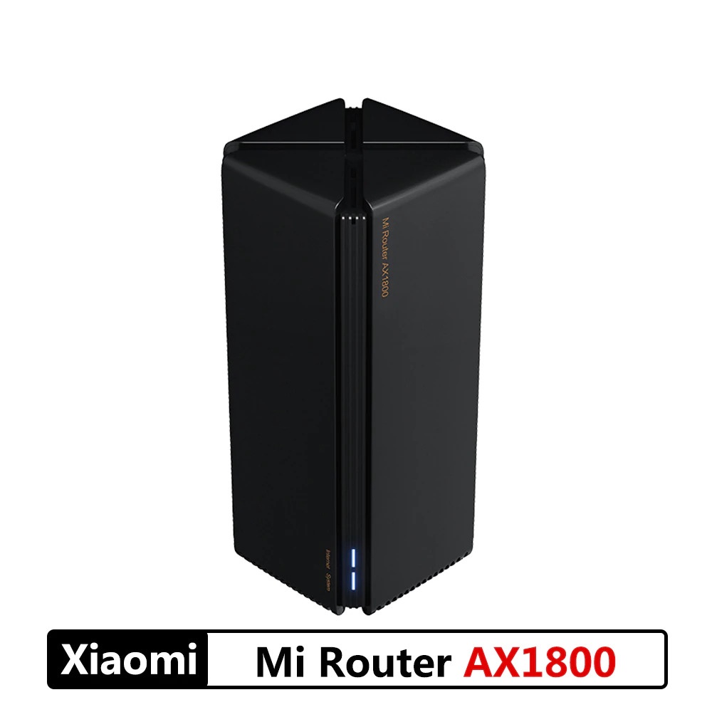 Xiaomi Router WiFi 6 Gigabit 2.4G 5GHz 5-Core Dual-Band Router - AX1800 - Black