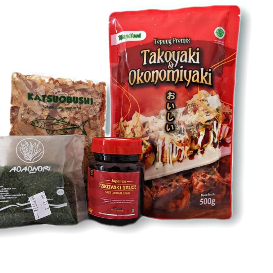 

◙ PAKET TAKOYAKI KOMPLIT TITIANDFOOD 1 HALAL ☼