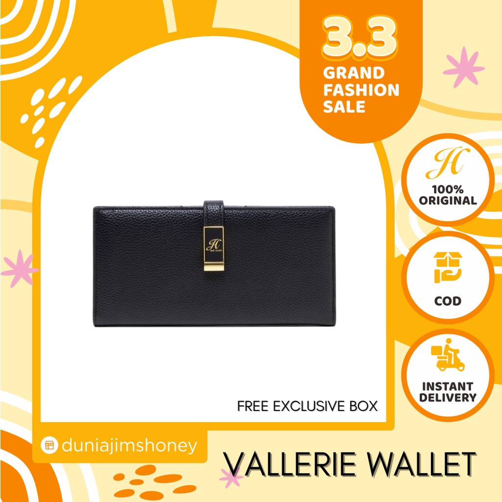 Jims Honey Vallerie Wallet Dompet Panjang Wanita Import JH