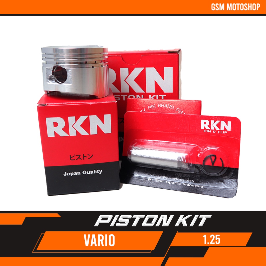 Piston Kit Vario 1.25 RKN / Piston Set Vario