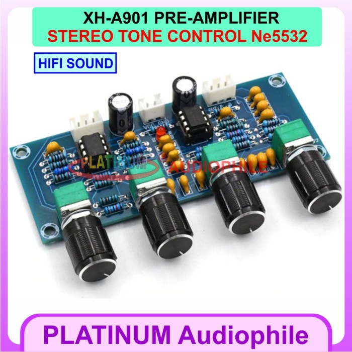 Tone Control Stereo Ne5532 Hifi Pre Amplifier Ne5532