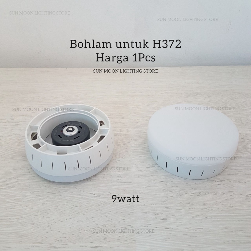 Bohlam led 9w untuk lampu downlight outbow tipe H372 panel plafon