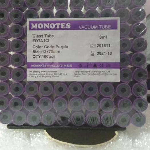 ☼ Tabung Edta 3 lab edta 3ml ←