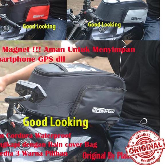 ♪ Tas Tangki Motor Tankbag Honda Cbr Megapro Verza Cb150R Tiger Yamaha Vixion Byson Mt25 R15 Scorpio