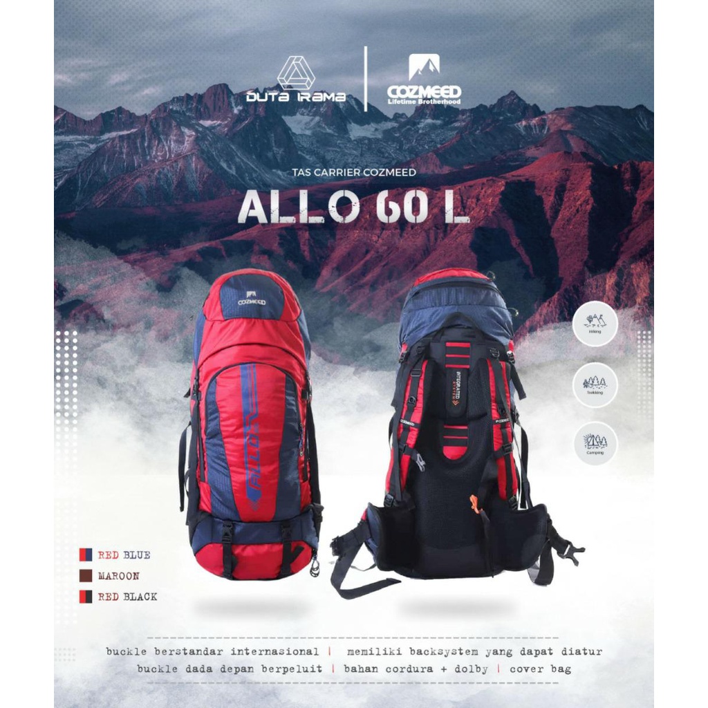 DUTAIRAMA - Tas Carrier Cozmeed seri Allo