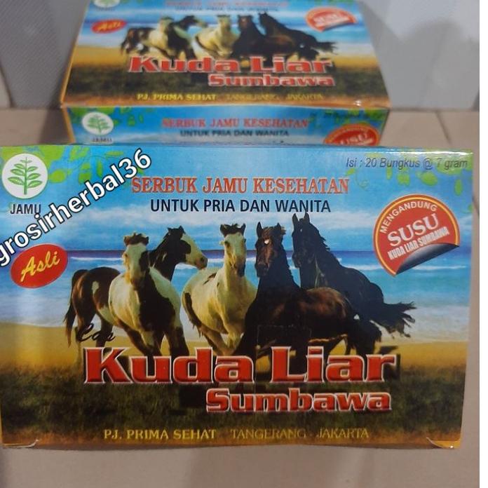 

Kuda Liar Sumbawa Jamu Seduh 100% Original - Special