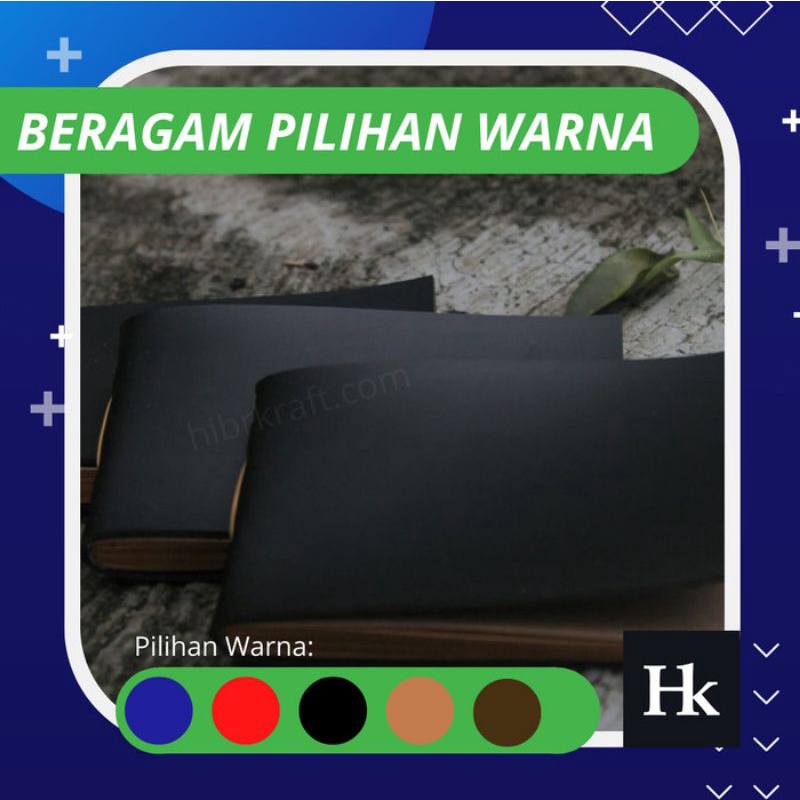 

Buku/Agenda Kulit Hibrkraft - Coretbro