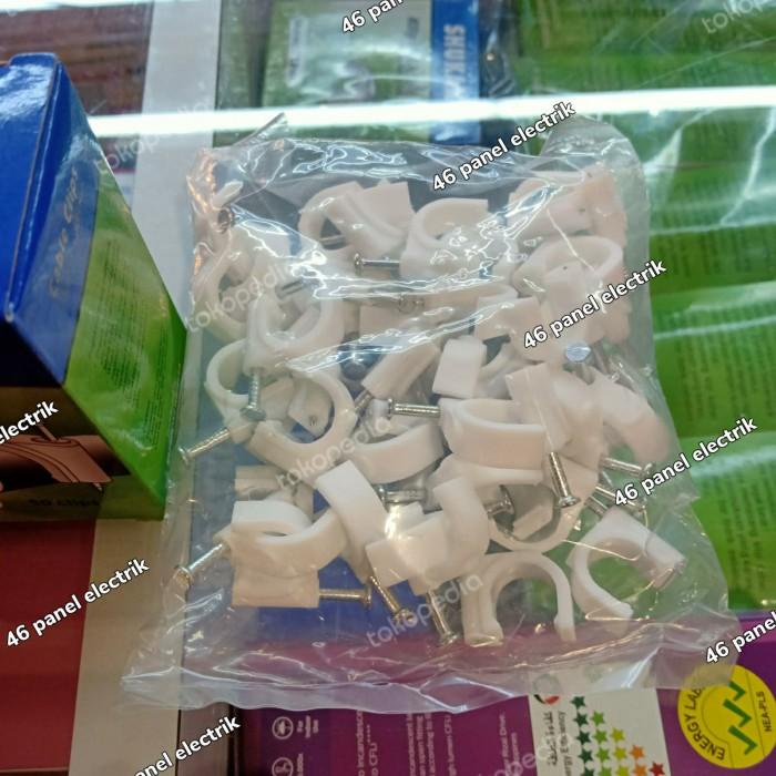 

Shukaku Cable Clips .Size 12 .50Pcs +Hardened Steel Nails