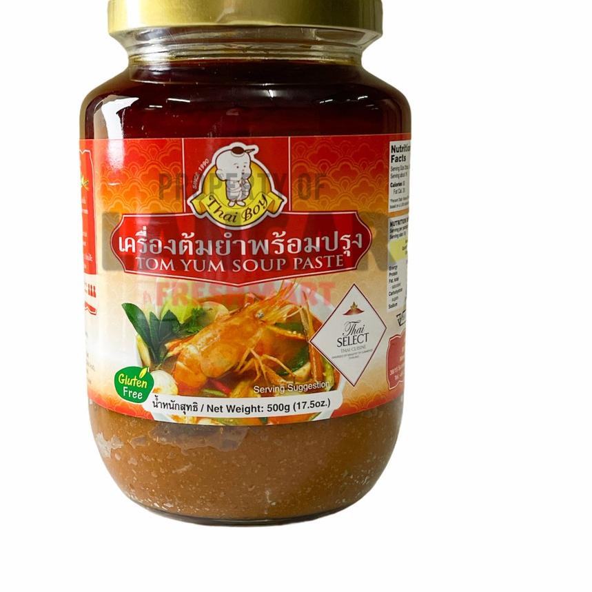 

⅍ THAIBOY TOM YUM SOUP PASTE 500GR / THAIBOY TOMYUM SOUP PASTE 500GR ♪