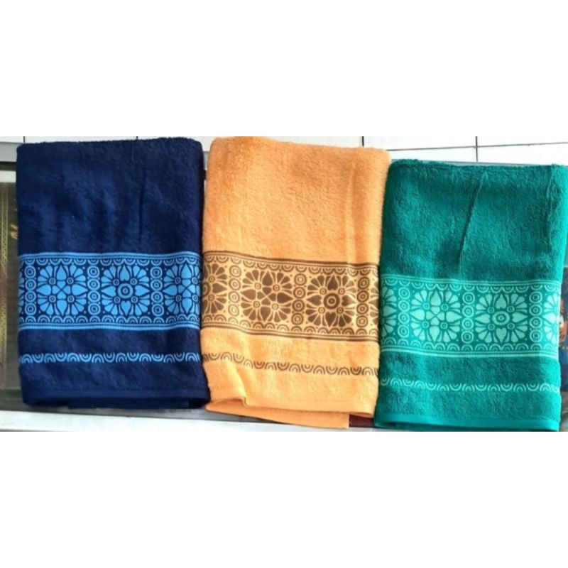 Handuk chalmerpremium motif 70x 140 handuk bagus handuk mandi