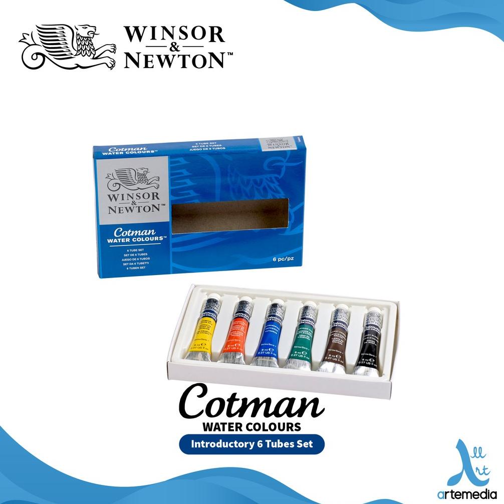

Cat Air Winsor & Newton Cotman 6x8ml Tube Set Watercolor