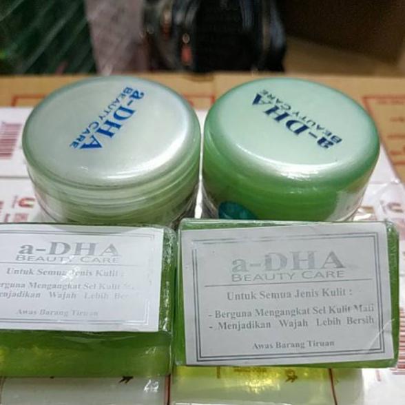 ▼ ADHA HIJAU ASLI 2 sabun ☃