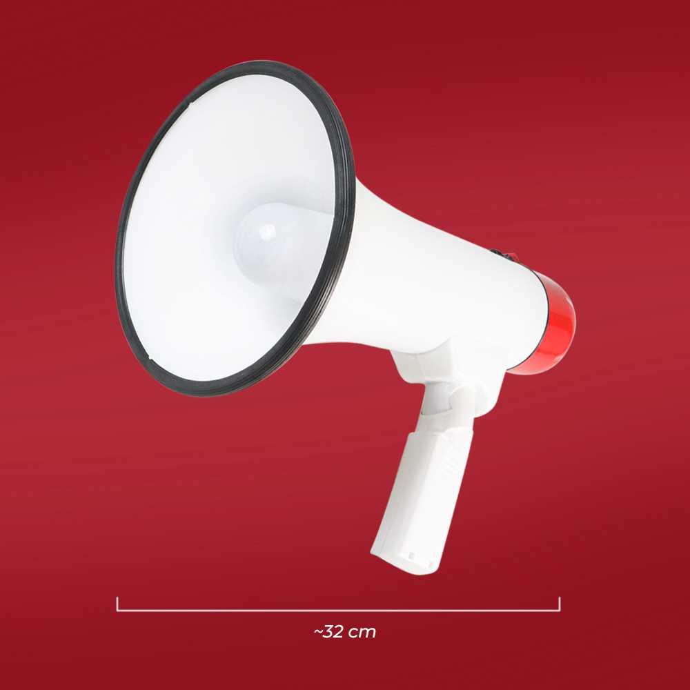 Toa Megaphone Bluetooth Multifunctional Shouter 50 W - 909 - White